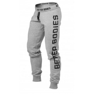 Спортивные брюки Better Bodies Slim Sweatpant, Grey Melange